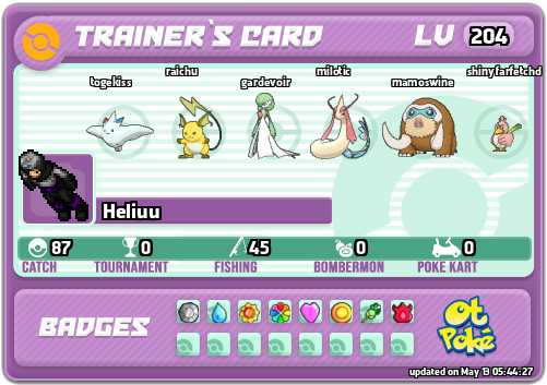 Heliuu Card otPokemon.com