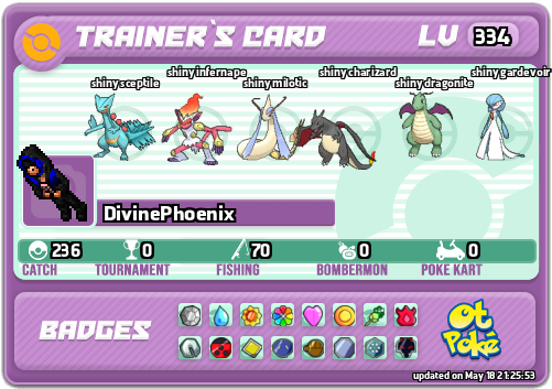 DivinePhoenix Card otPokemon.com