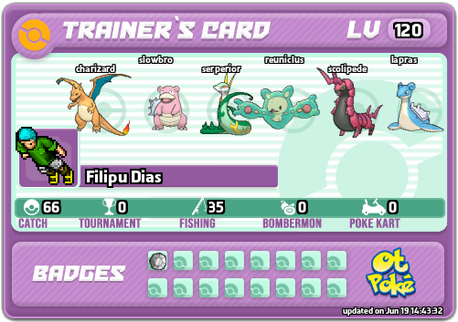 Filipu Dias Card otPokemon.com