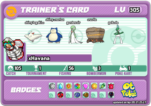 xHavana Card otPokemon.com