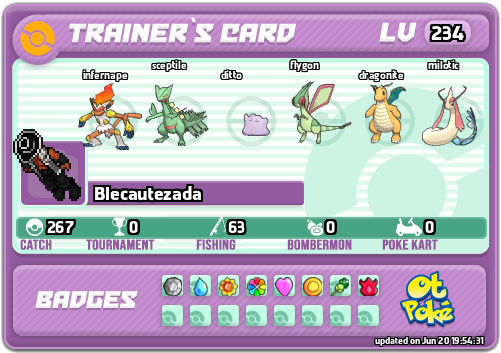 Blecautezada Card otPokemon.com