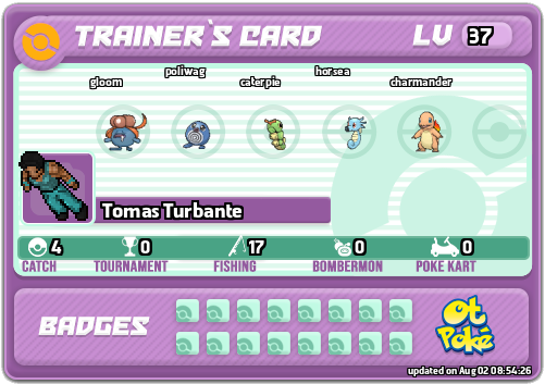 Tomas Turbante Card otPokemon.com
