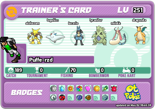 Puffe-rzd Card otPokemon.com