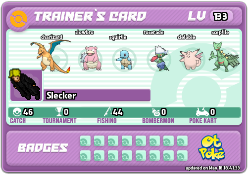 Slecker Card otPokemon.com
