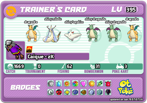 Caique - zK Card otPokemon.com