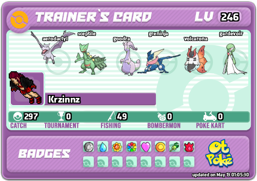 Krzinnz Card otPokemon.com