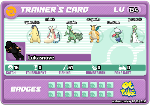 Lukasnove Card otPokemon.com