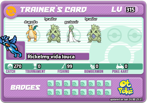 Rickelmy vida louca Card otPokemon.com