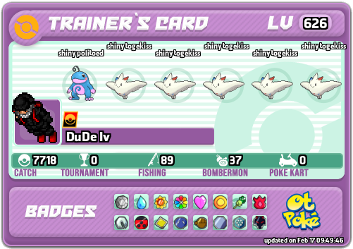 DuDe Iv Card otPokemon.com