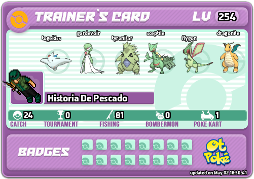 Historia De Pescado Card otPokemon.com