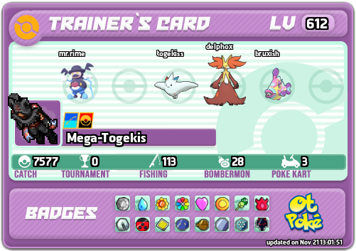 Mega-Togekis Card otPokemon.com