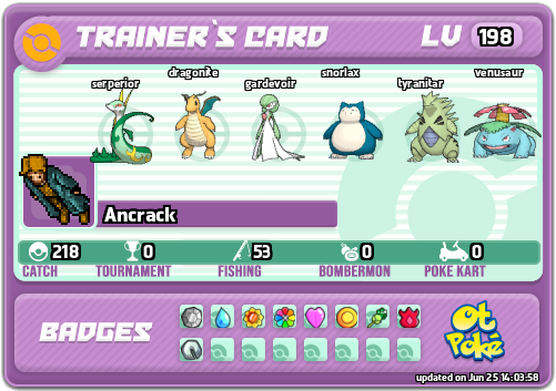 Ancrack Card otPokemon.com