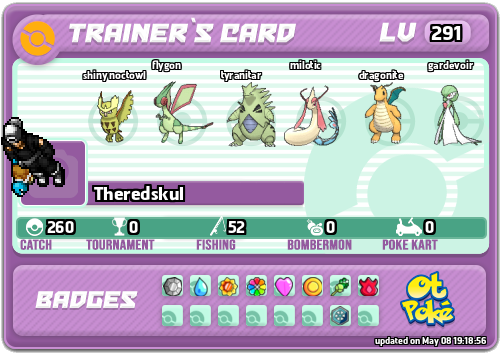 Theredskul Card otPokemon.com
