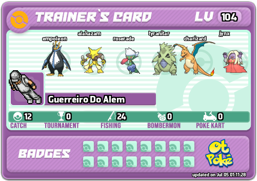 Guerreiro Do Alem Card otPokemon.com