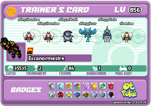 Escanormestre Card otPokemon.com