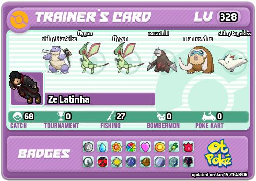 Ze Latinha Card otPokemon.com