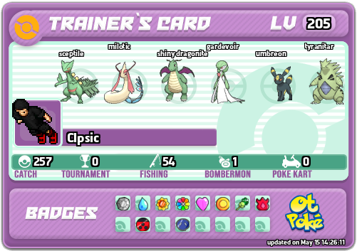 Clpsic Card otPokemon.com
