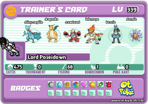 Lord Poseidown Card otPokemon.com