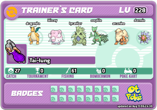 Tai-lung Card otPokemon.com