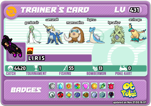 L I R I S Card otPokemon.com