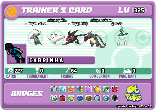 C A B R I N H A Card otPokemon.com