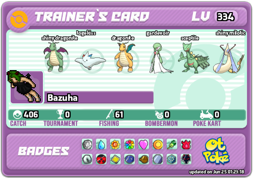 Bazuha Card otPokemon.com