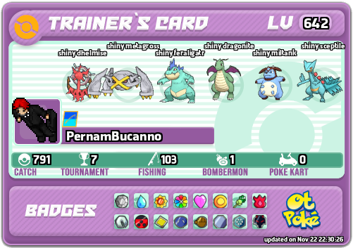 PernamBucanno Card otPokemon.com