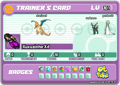 Xuxuzinho Xd Card otPokemon.com