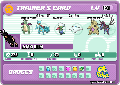 A M O R I M Card otPokemon.com