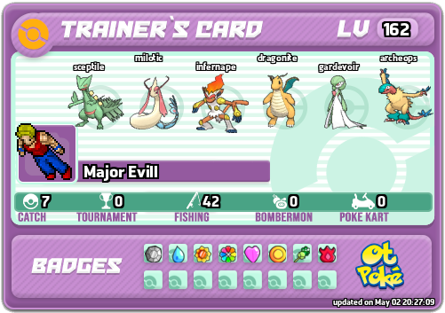 Major Evill Card otPokemon.com