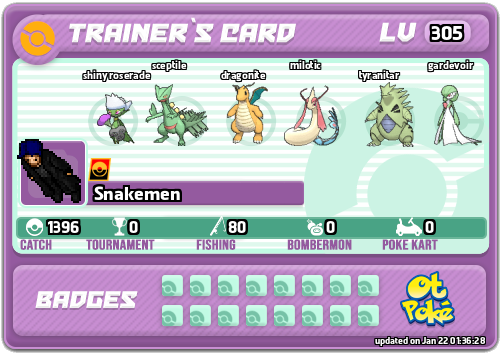 Snakemen Card otPokemon.com