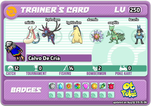 Calvo De Cria Card otPokemon.com