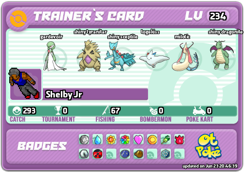 Shelby Jr Card otPokemon.com