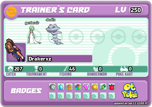 Drakerxz Card otPokemon.com