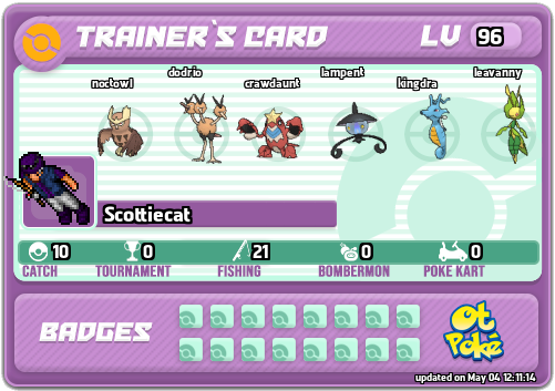 Scottiecat Card otPokemon.com