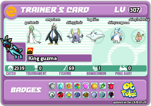 King guzma Card otPokemon.com