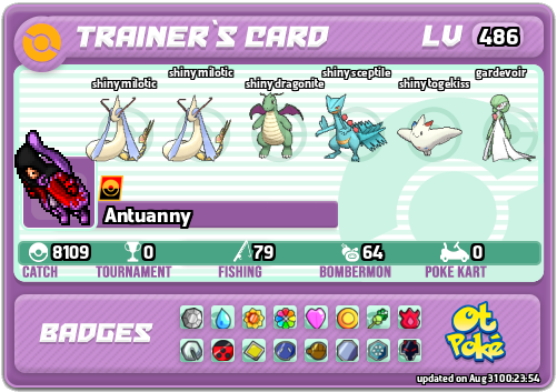 Antuanny Card otPokemon.com