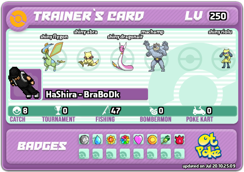 HaShira - BraBoDk Card otPokemon.com