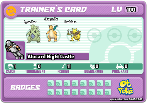 Alucard Night Castle Card otPokemon.com