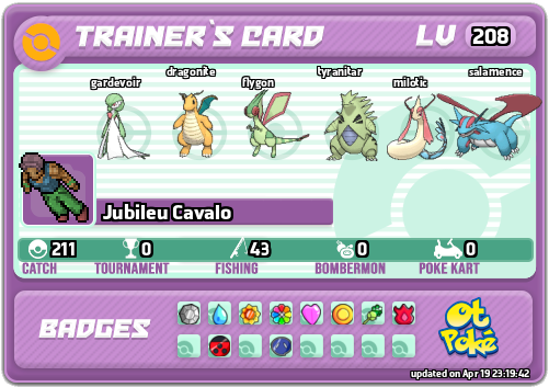 Jubileu Cavalo Card otPokemon.com