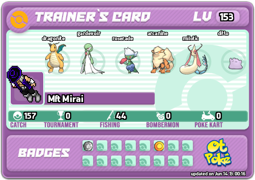 Mft Mirai Card otPokemon.com