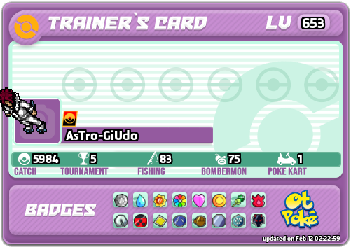 AsTro-GiUdo Card otPokemon.com
