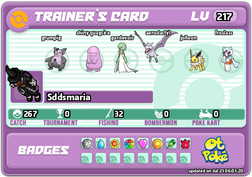 Sddsmaria Card otPokemon.com