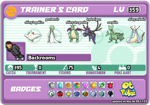 Backrooms Card otPokemon.com