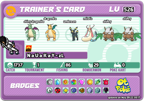 N a U a K a Y - zL Card otPokemon.com