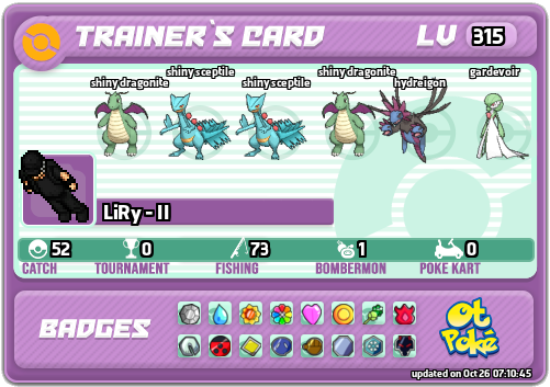 LiRy - II Card otPokemon.com