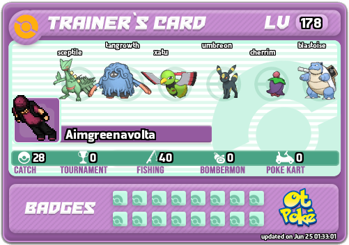 Aimgreenavolta Card otPokemon.com