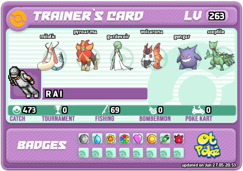 R A I Card otPokemon.com