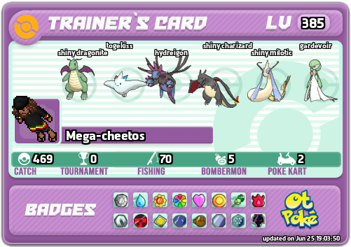 Mega-cheetos Card otPokemon.com