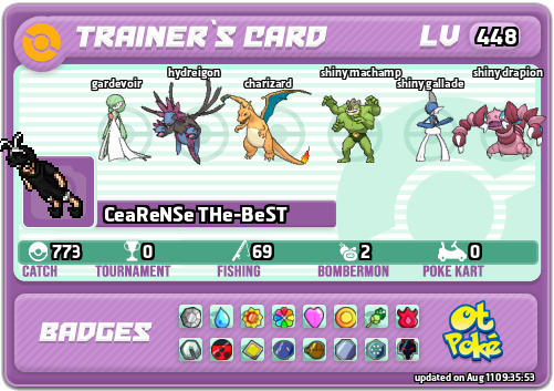 CeaReNSe THe-BeST Card otPokemon.com